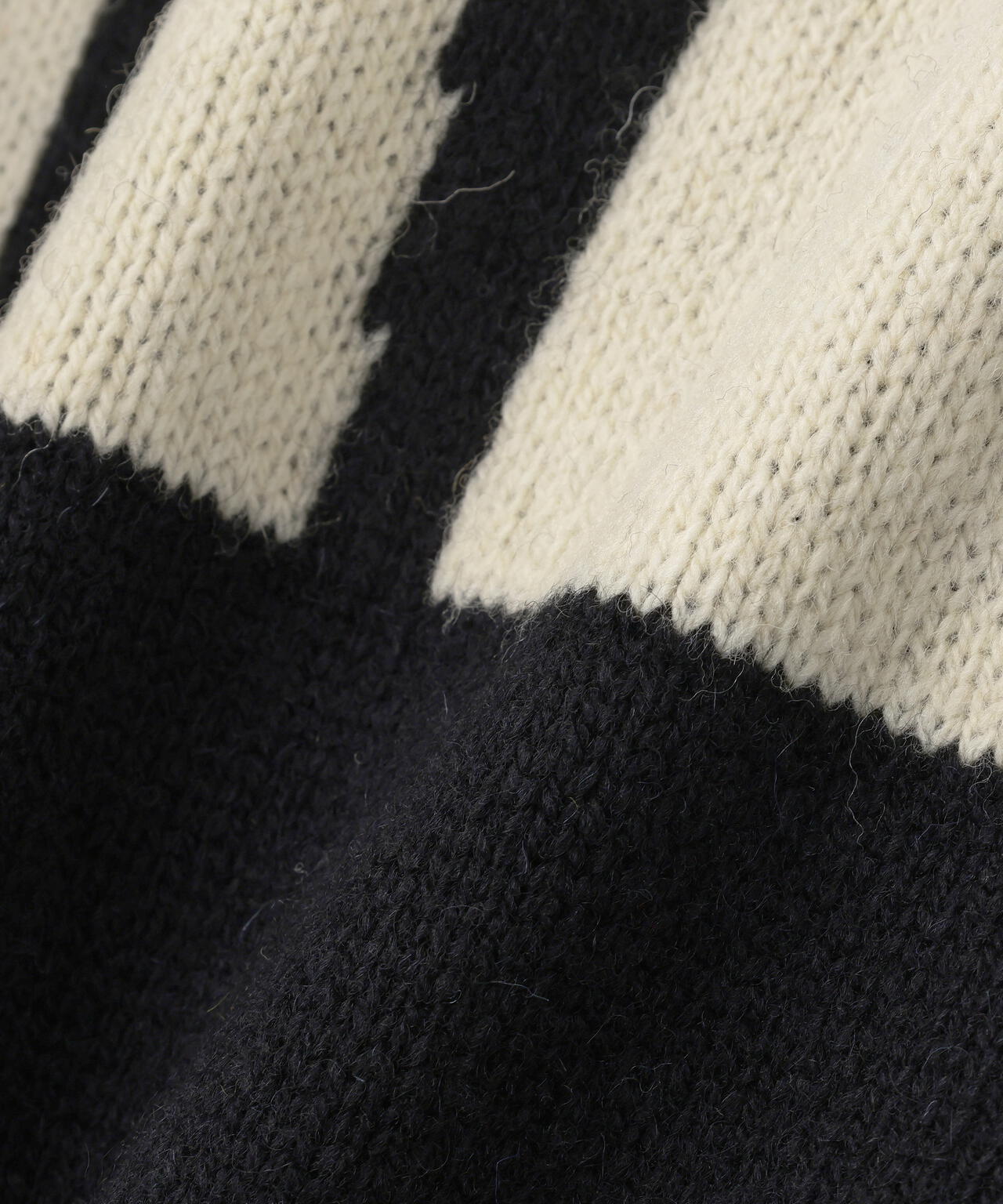 SAINT MICHAEL/セントマイケル/KLF CREW NEECK KNIT/KLF/BLACK