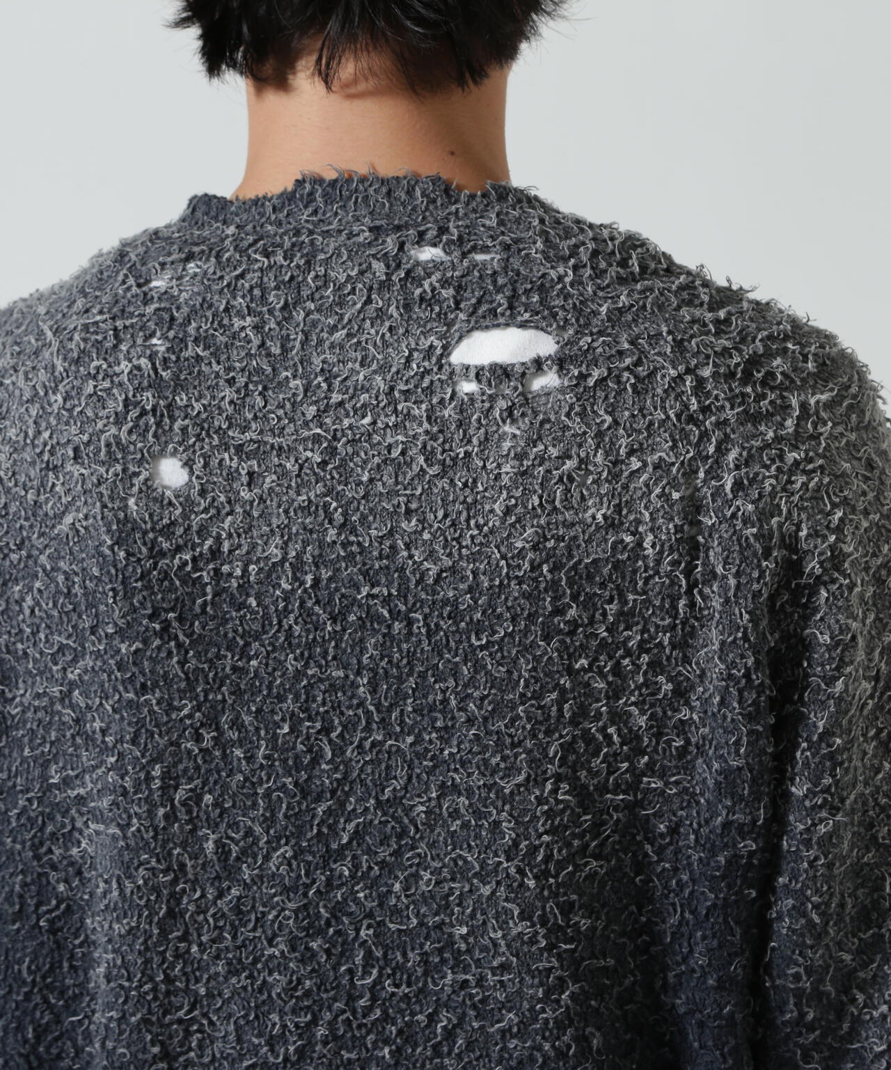 Maison MIHARAYASUHIRO/メゾン ミハラヤスヒロ/SUN FADED KNIT PULLOVER
