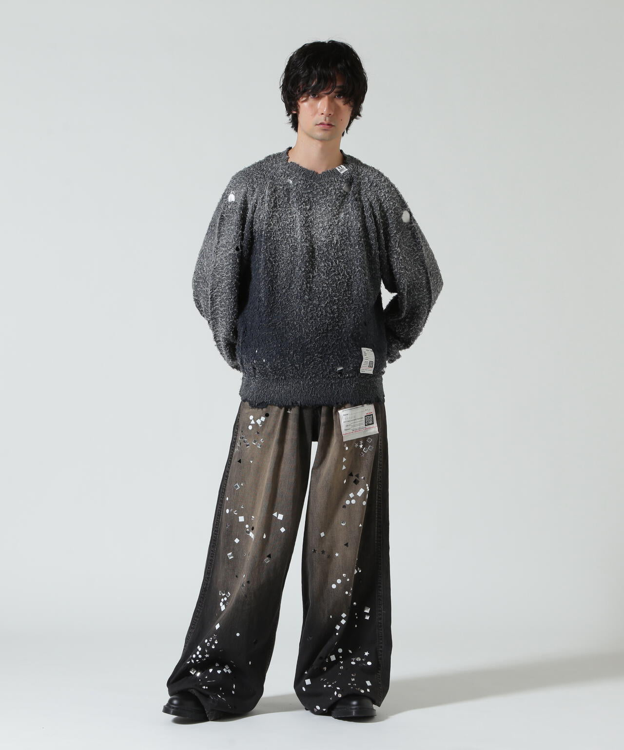 yasuhiro178 様 Maison MIHARAYASUHIRO/メゾン ミハラヤスヒロ/SUN FADED KNIT