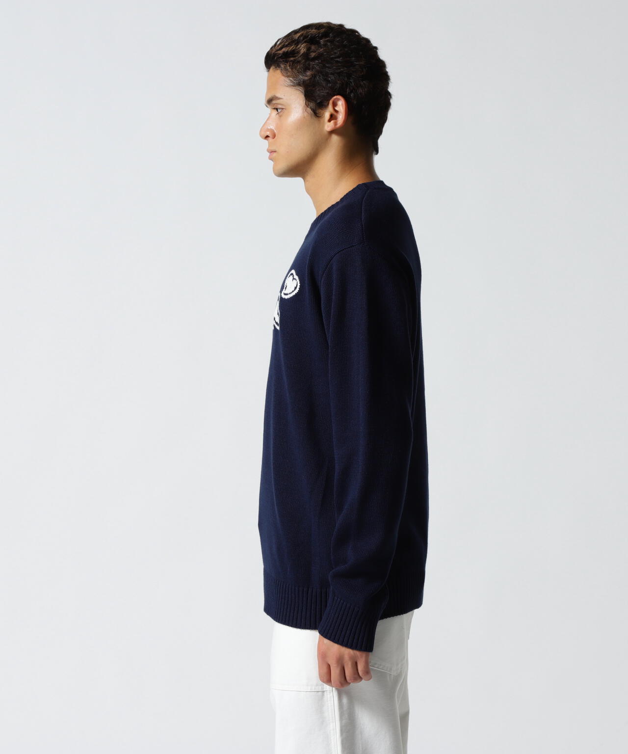 muta MARINE/ムータ マリン/別注 WAVE CREW KNIT | ROYAL FLASH