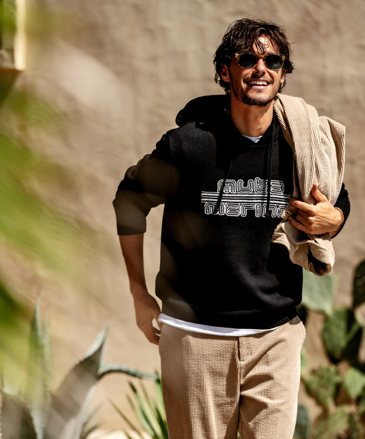 muta MARINE/ムータ マリン/別注 MUTA MARINE KNIT PARKA | ROYAL
