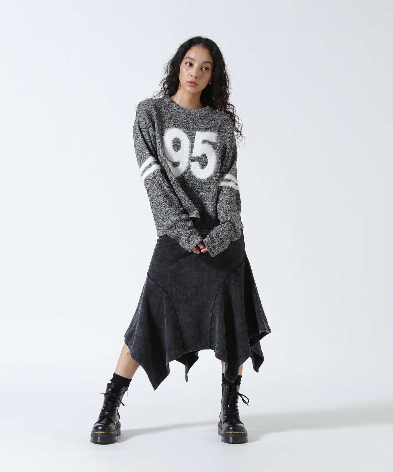 ANNA SUI NYC/アナ スイ エヌワイシー/No.95MIXニットプルオーバー