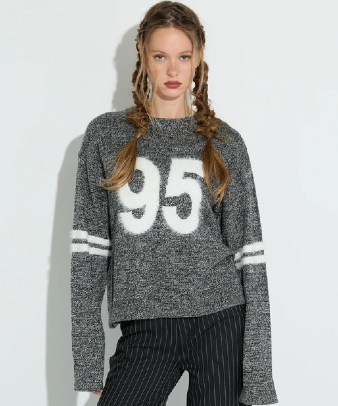 ANNA SUI NYC/アナ スイ エヌワイシー/No.95MIXニットプルオーバー