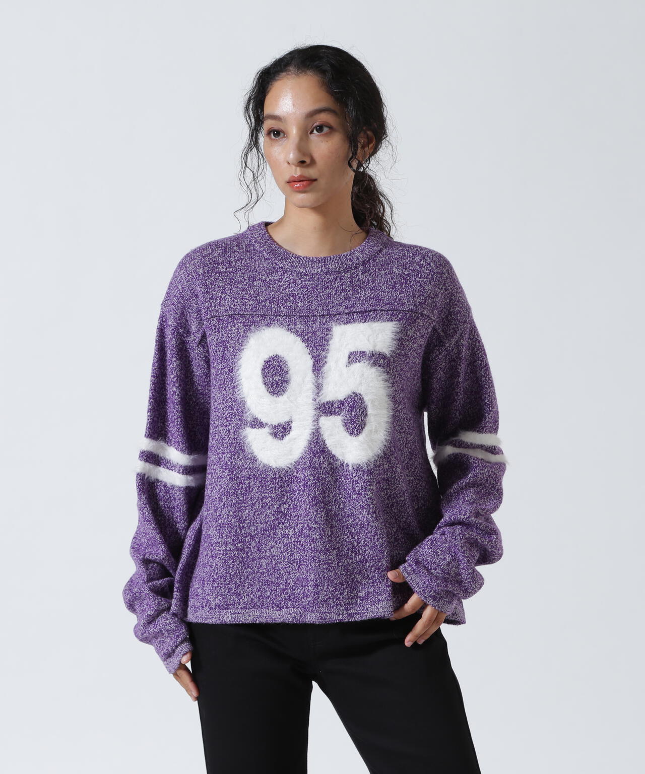 ANNA SUI NYC/アナ スイ エヌワイシー/No.95MIXニットプルオーバー