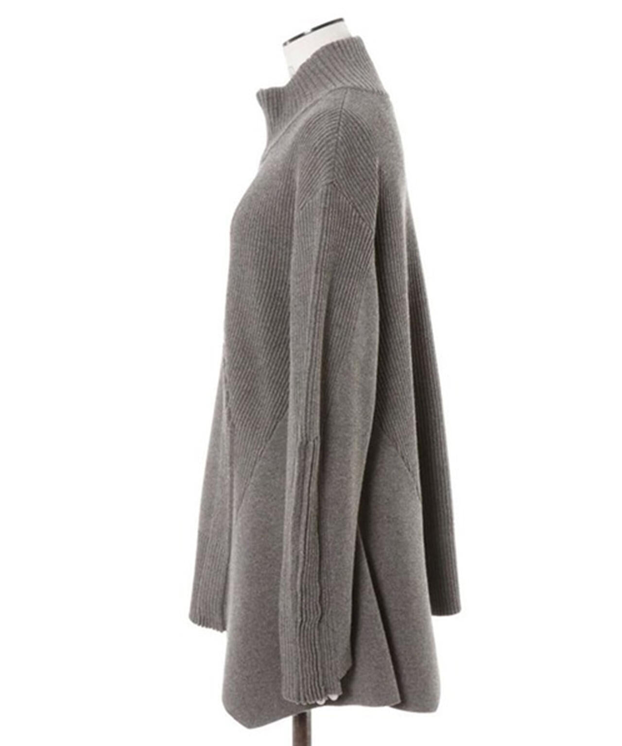UN3D./アンスリード/PIN TUCK HALF ZIP TOP