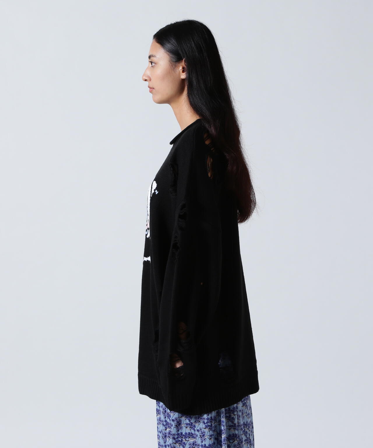 ANNA SUI NYC/アナ スイ エヌワイシー/【×寺田てら】TERAジャガードニット