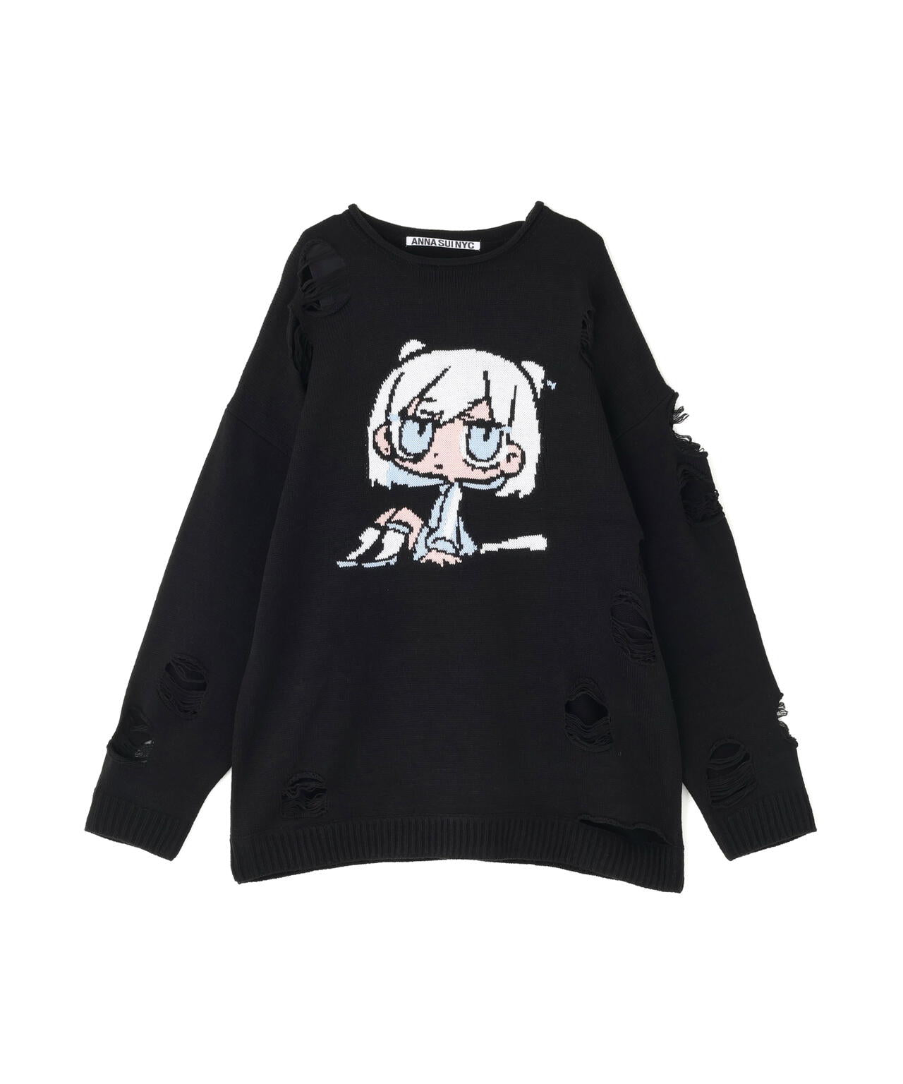 ANNA SUI NYC/アナ スイ エヌワイシー/【×寺田てら】TERAジャガードニット