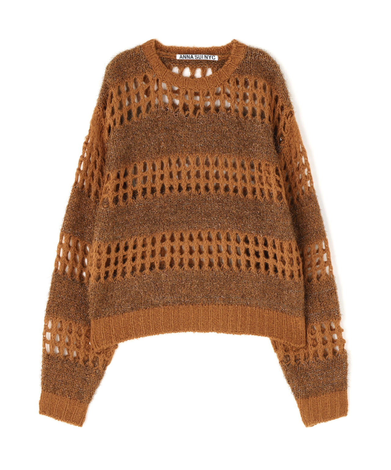 ANNA SUI NYC/アナ スイ エヌワイシー/ラメシャギーニットプルオーバー