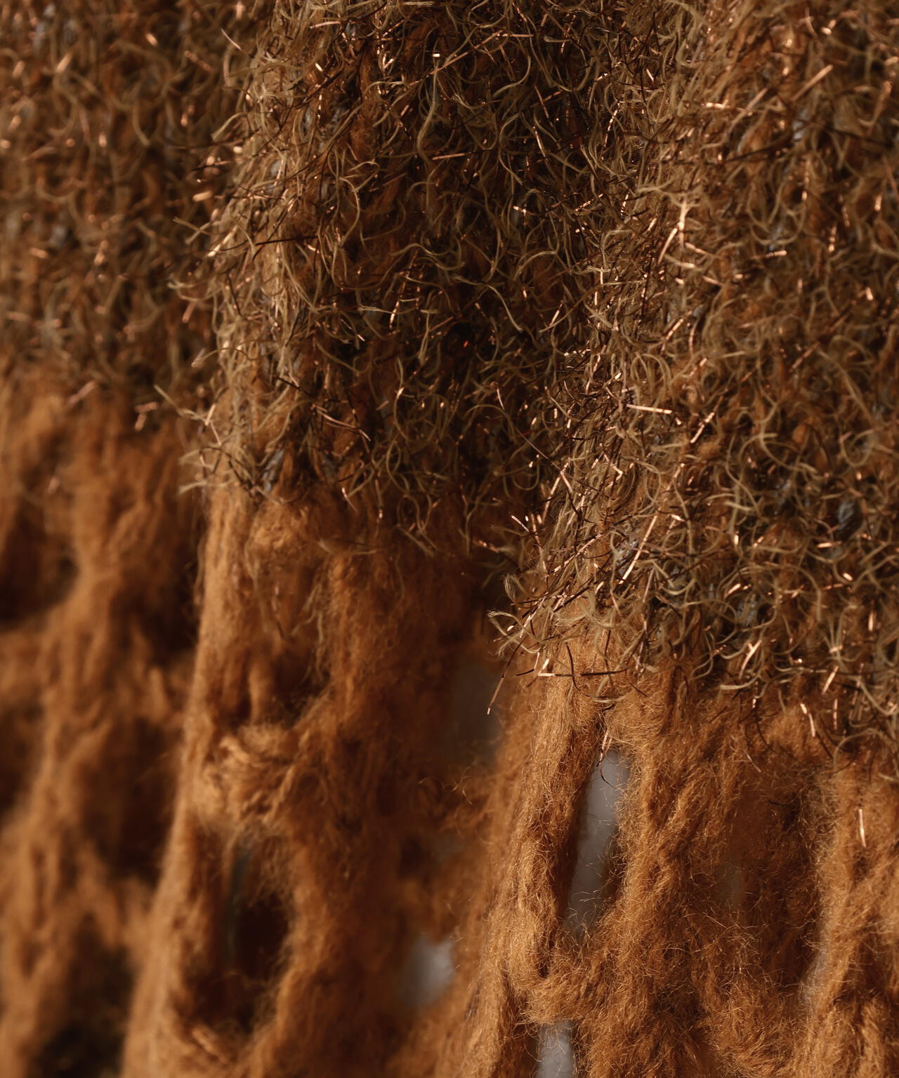 ANNA SUI NYC/アナ スイ エヌワイシー/ラメシャギーニットプルオーバー