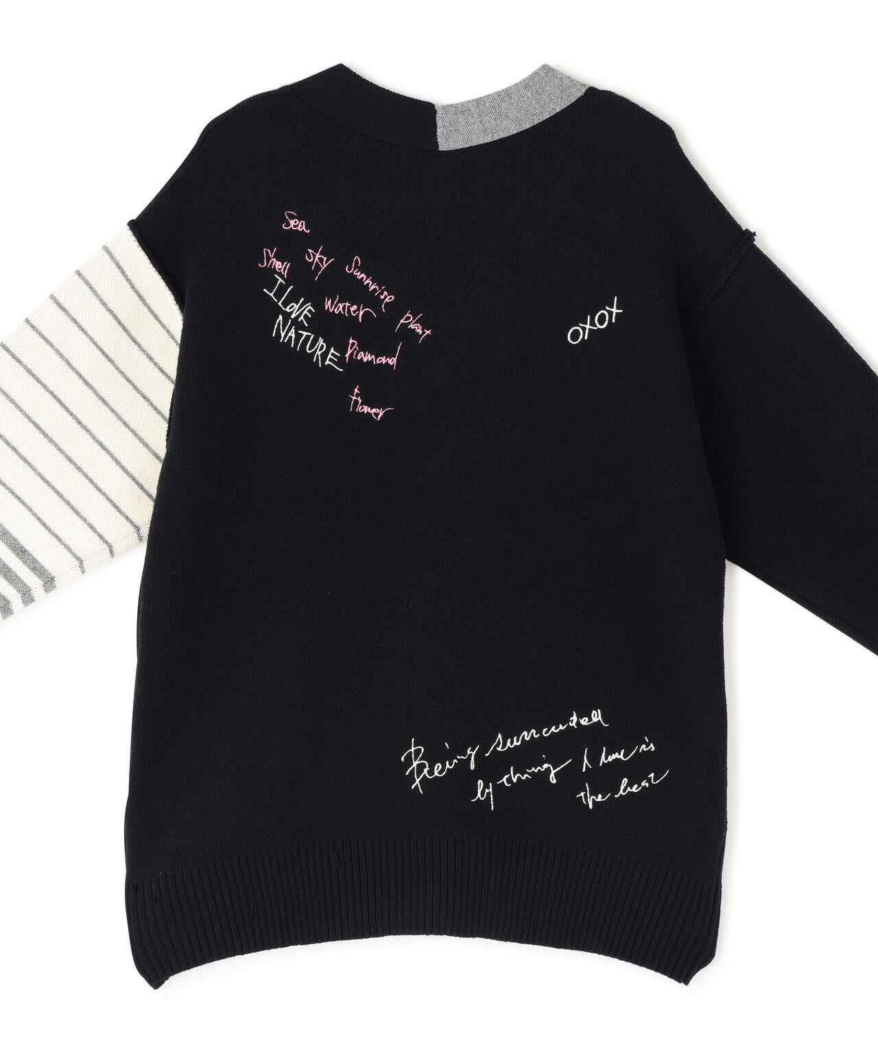 ロイヤルフラッシュ（ FLASH）/AULA AILA／アウラアイラ／MESSAGE LOGO CARDIGAN AULA AILA/アウラアイラ/MESSAGE LOGO CARDIGAN | ROYAL FLASH