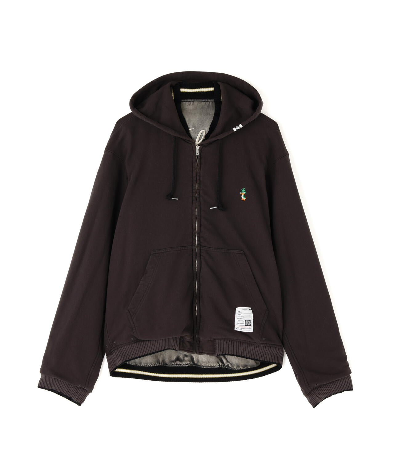 Maison MIHARAYASUHIRO/Reversible Hoodie Layered Souvenir Jacket