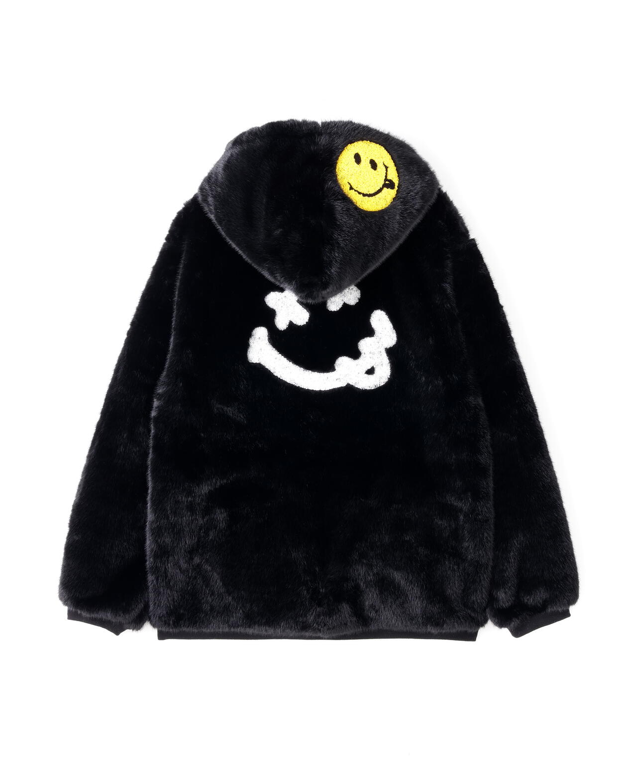 STUD MUFFIN/スタッドマフィン/別注ECOファー フーディブルゾン