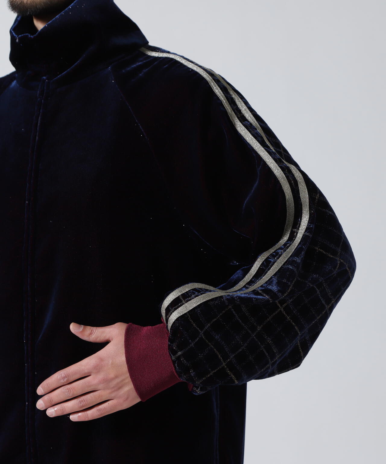 share spirit/シェアースピリット/velvet track jacket | ROYAL FLASH