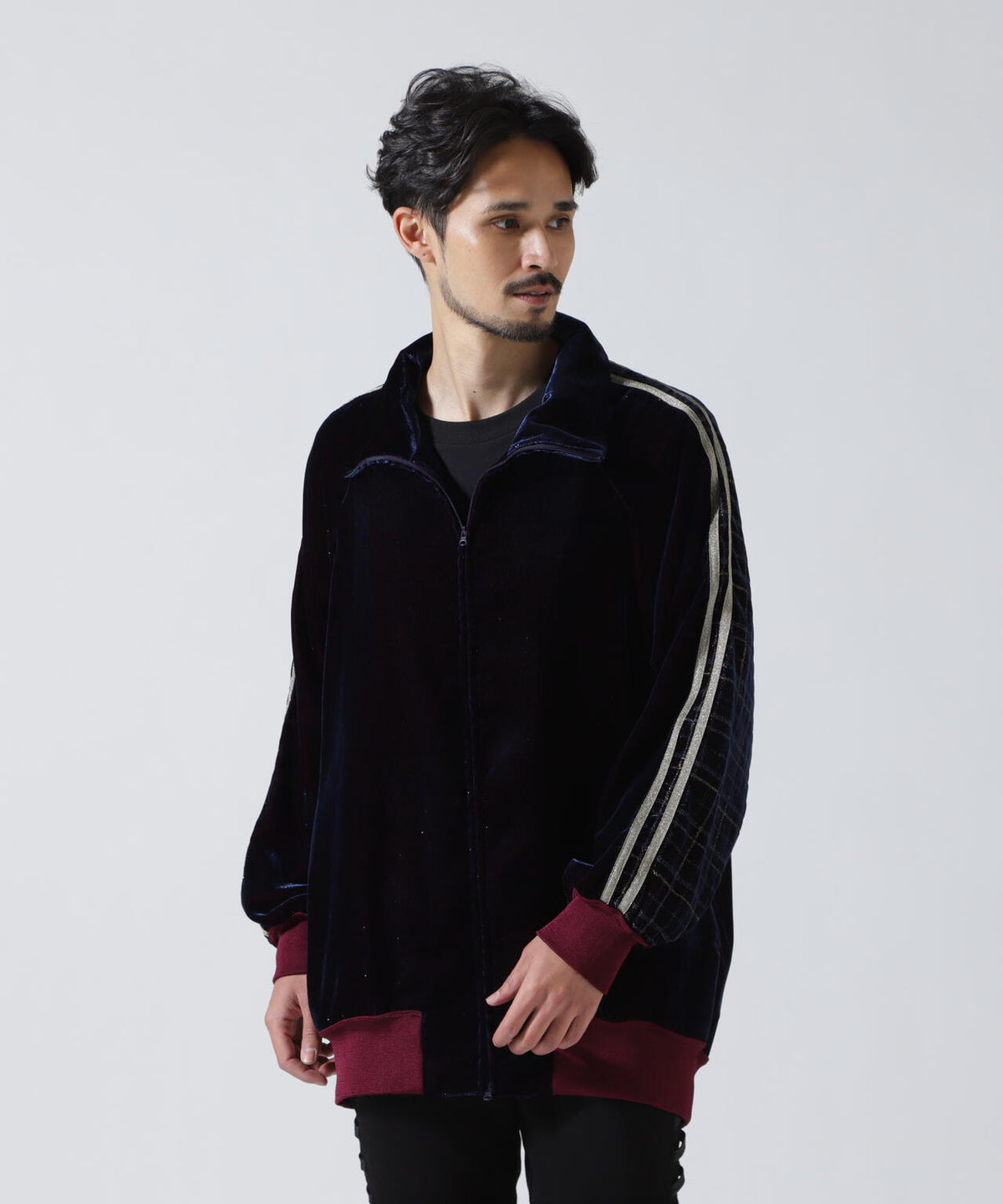 share spirit/シェアースピリット/velvet track jacket | ROYAL FLASH 