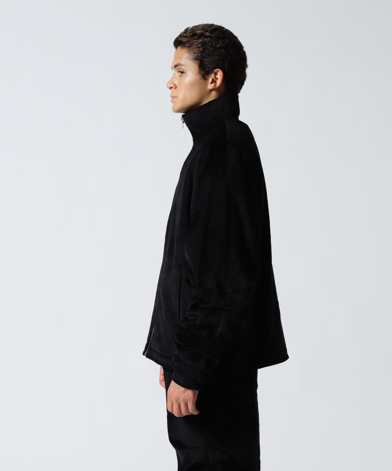 FCBR × READYMADE「スマイルファイヤー」プリントブラックジャケット FR(13)NDS/フレンズ/Velor TRACK JACKET | ROYAL FLASH（ロイヤル