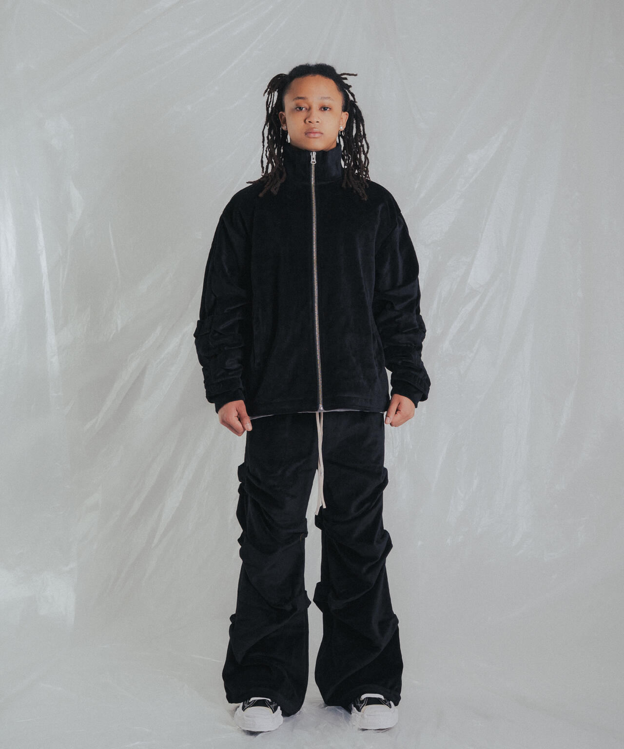 FCBR × READYMADE「スマイルファイヤー」プリントブラックジャケット ストリームサイドジャケットII | Foxfire ブランド公式サイト | 公式