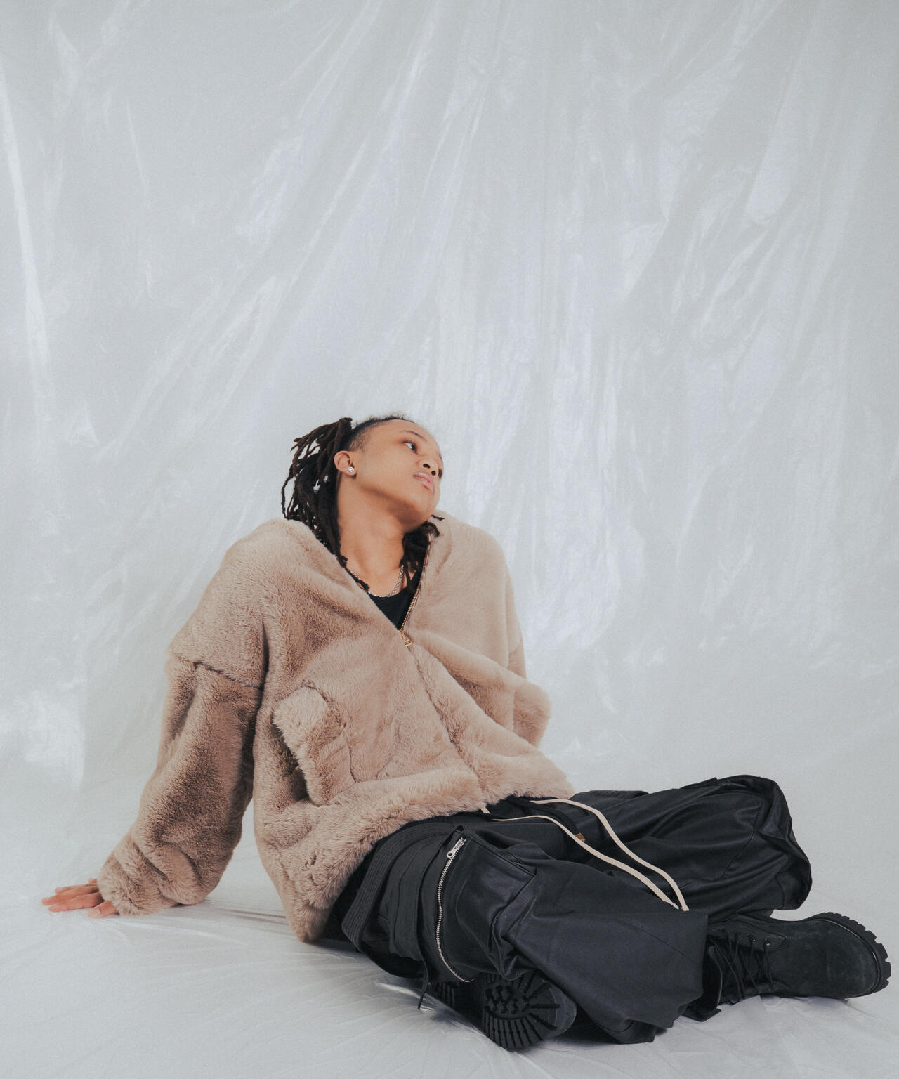 ロイヤルフラッシュ（ FLASH）/FR(13)NDS ／フレンズ／FAKE FUR HOOD BLOUSON FR(13)NDS /フレンズ/FAKE FUR HOOD BLOUSON | ROYAL FLASH（ロイヤル