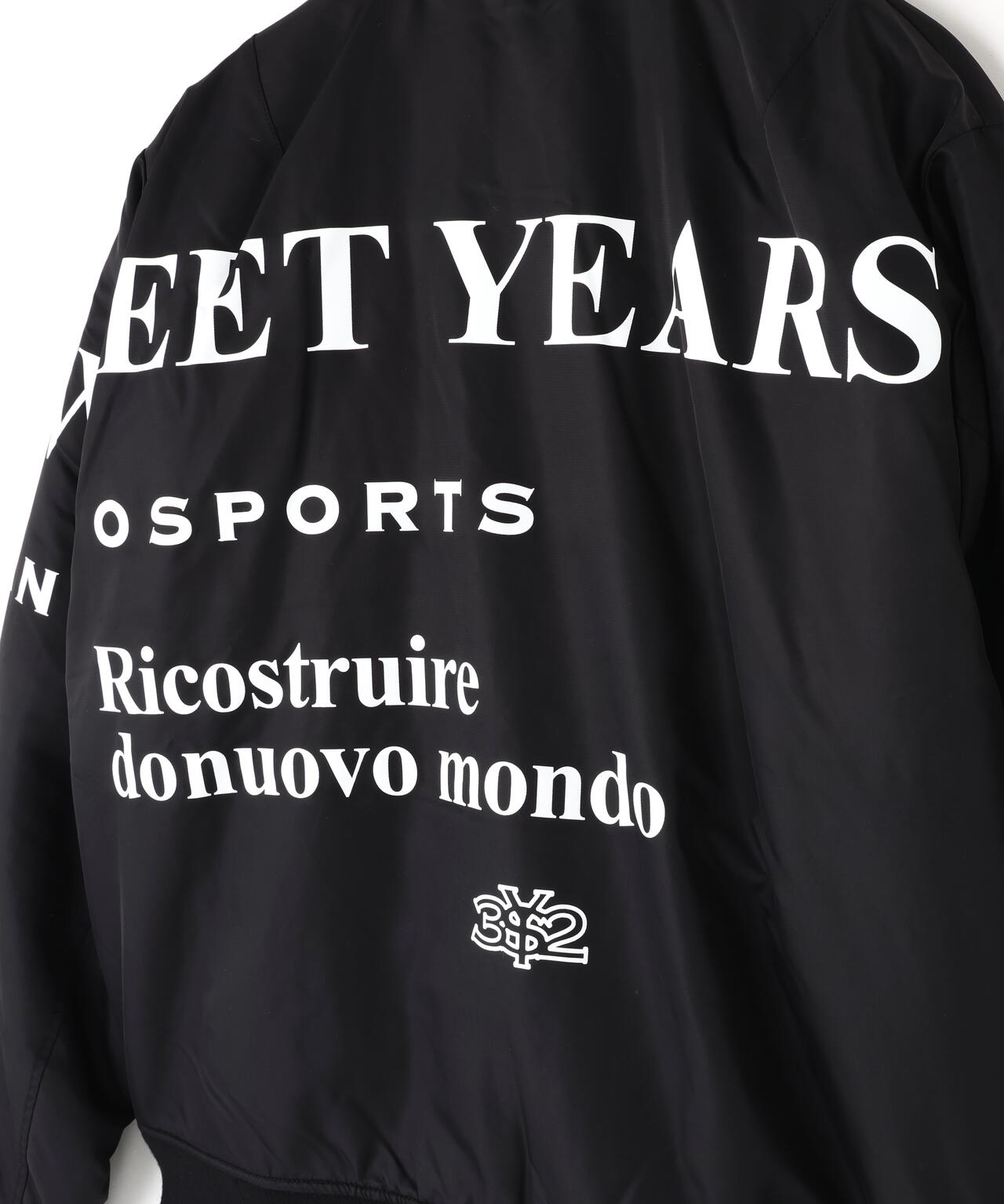 SY32 by SWEET YEARS/エスワイサーティトゥ バイ スィートイヤーズ/SEPARATE GRAPHIC MA-1