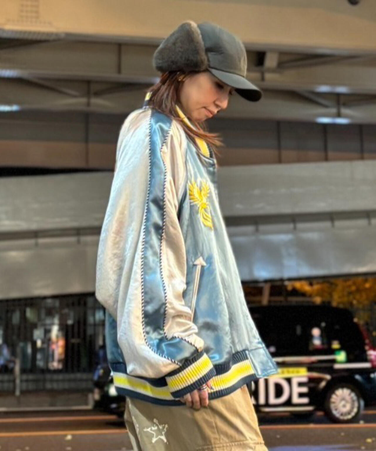 el conductorH/コンダクター/別注 Embroidered Sourvenir JKT