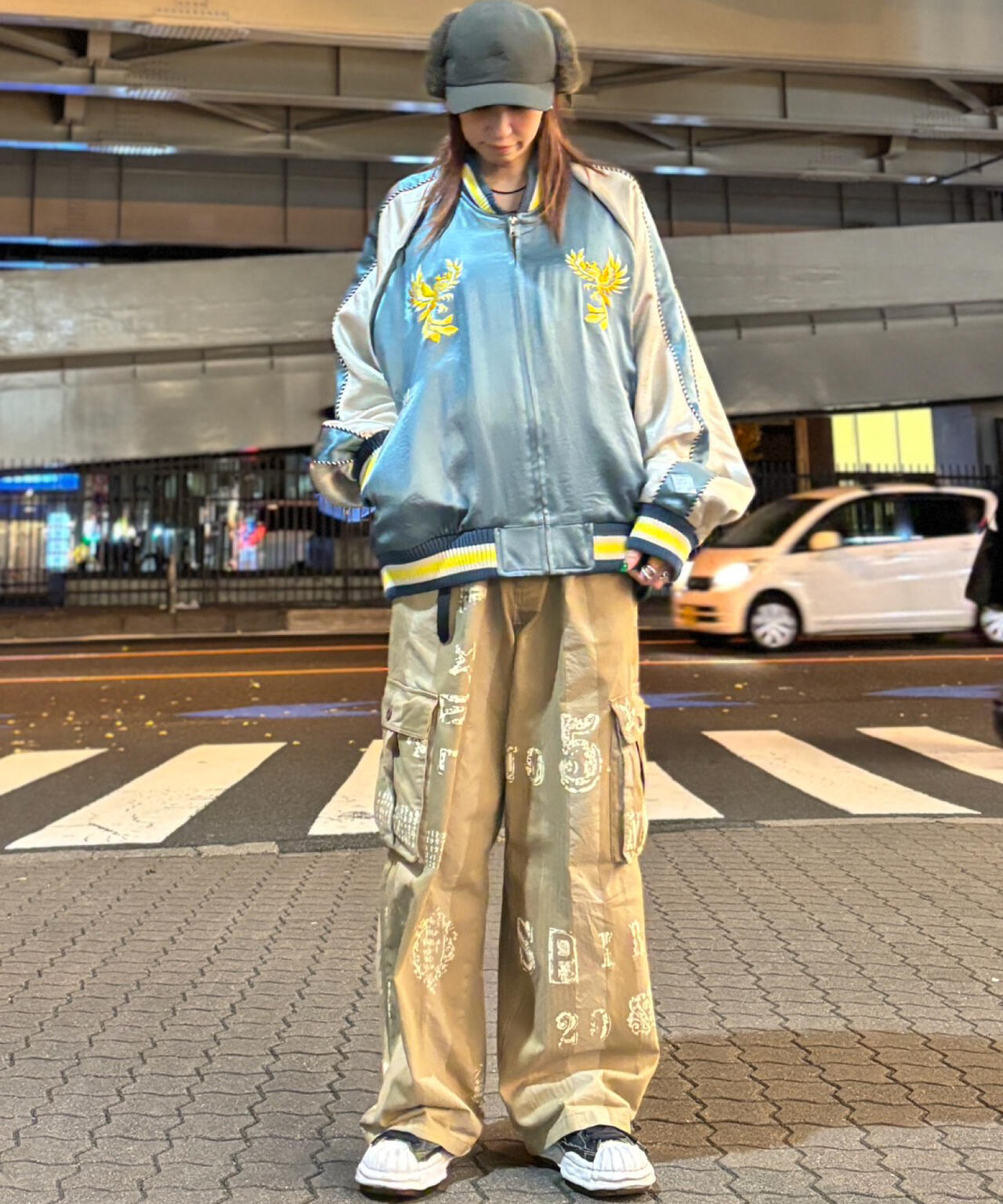 el conductorH/コンダクター/別注 Embroidered Sourvenir JKT