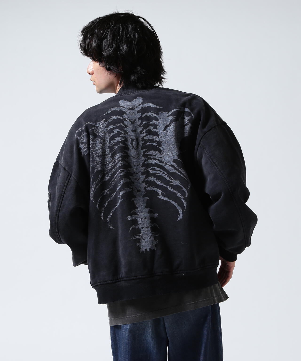 FR(13)NDS/フレンズ/Sweat Bone Bomber Jacket | ROYAL FLASH