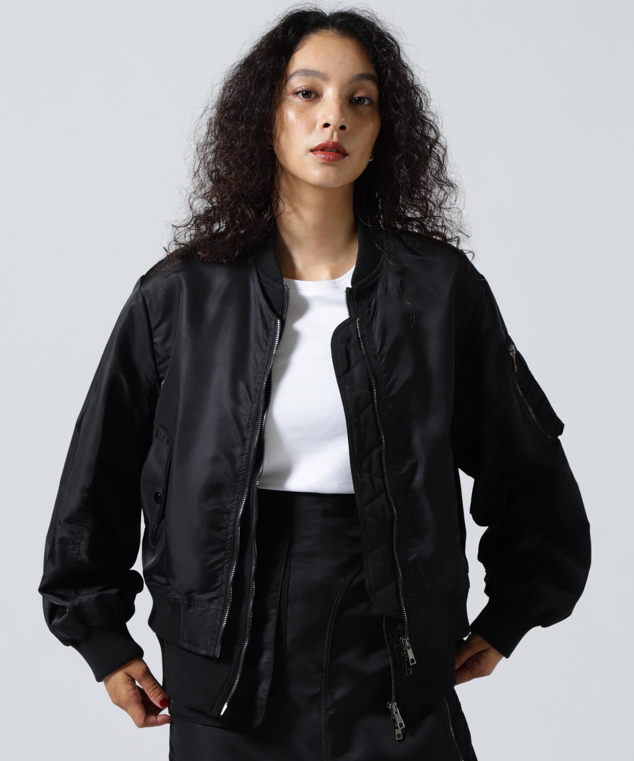 【美品】リズレー　RISLEY ブルゾン ミリタリー　ジャケット　MA-1 RISLEY ☆ shoulder MA-1 | BASTET