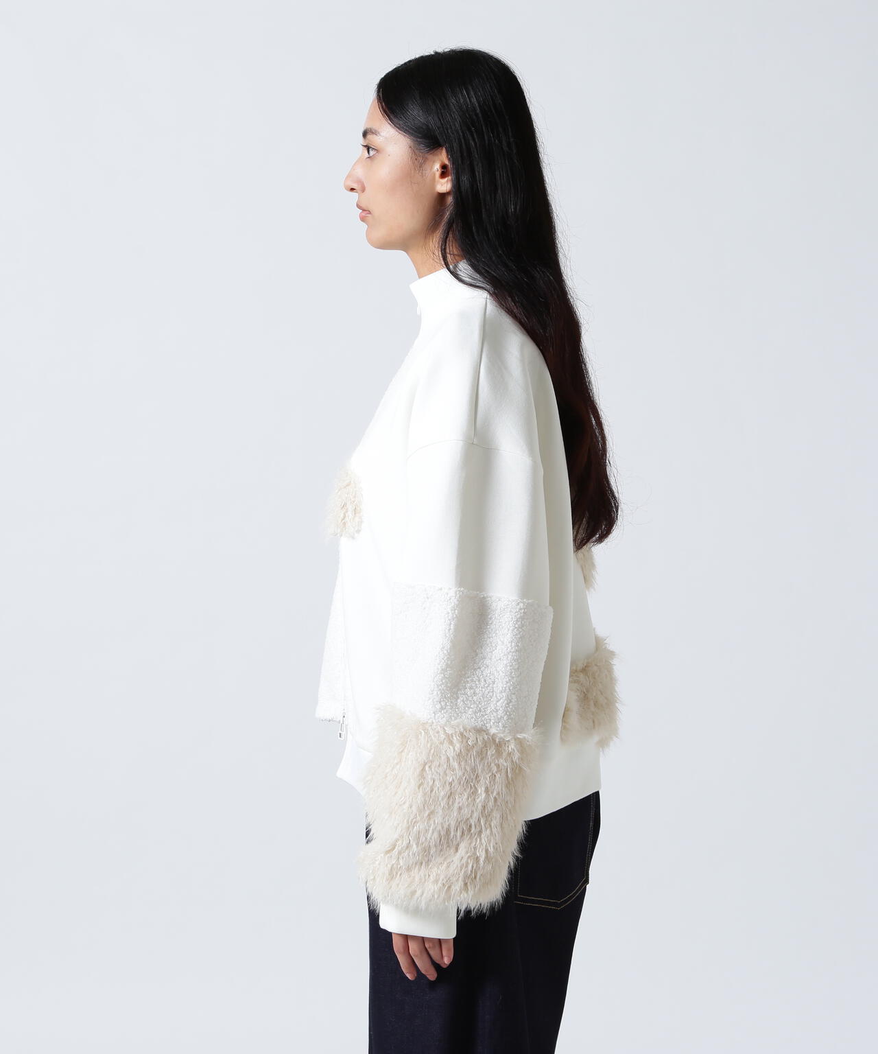 AULA AILA/アウラアイラ/別注ボア＆ファーブルゾン