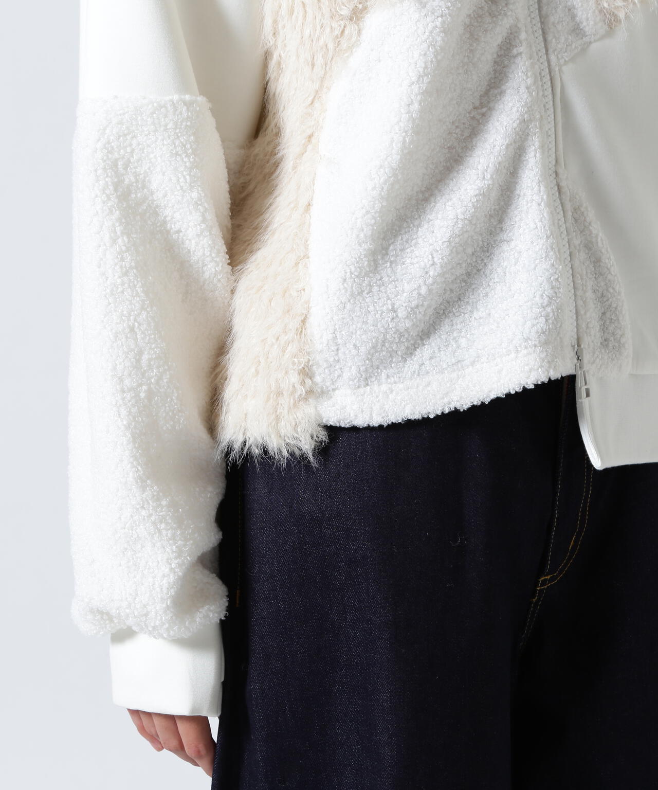 AULA AILA/アウラアイラ/別注ボア＆ファーブルゾン | ROYAL FLASH