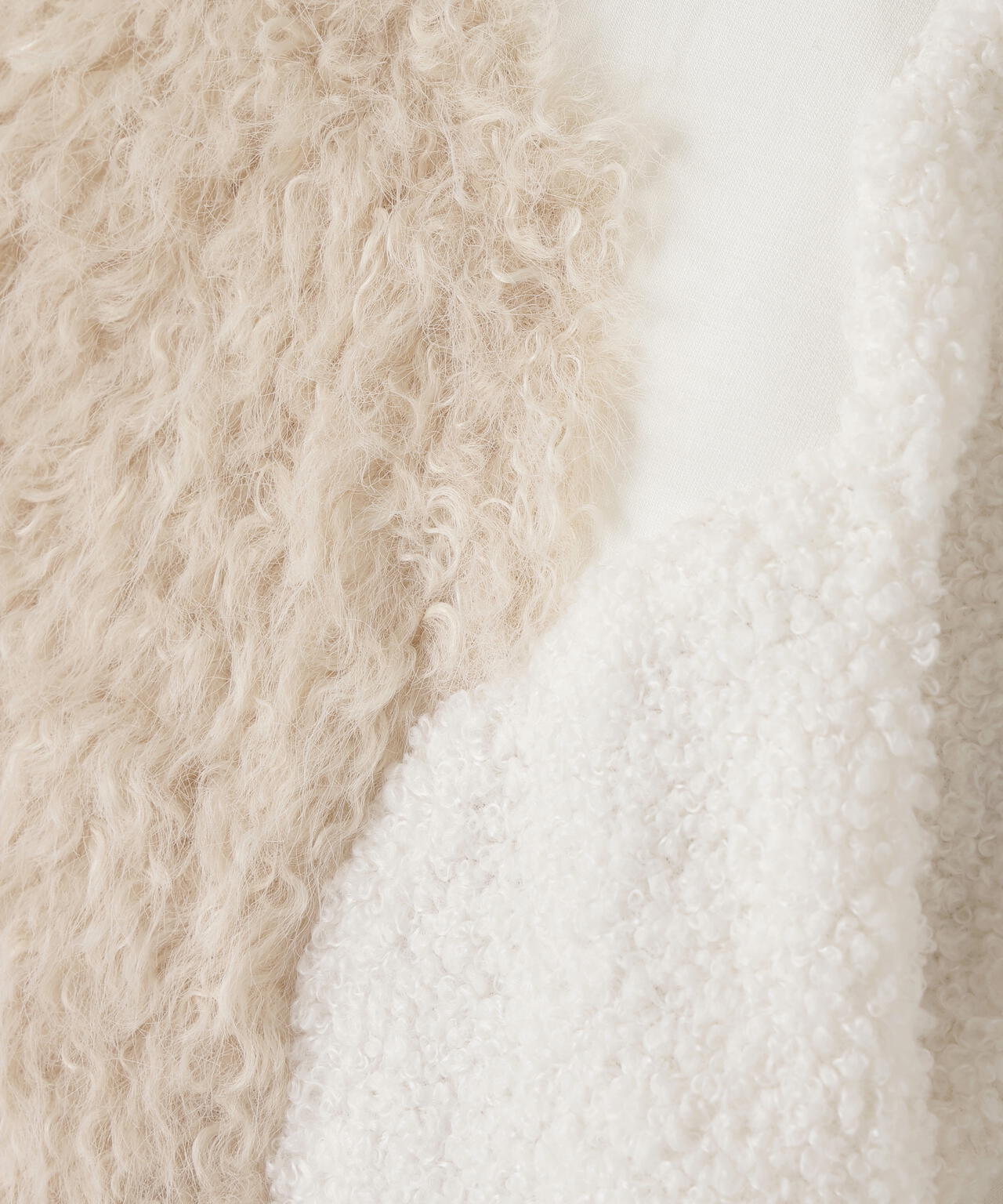 AULA AILA/アウラアイラ/別注ボア＆ファーブルゾン