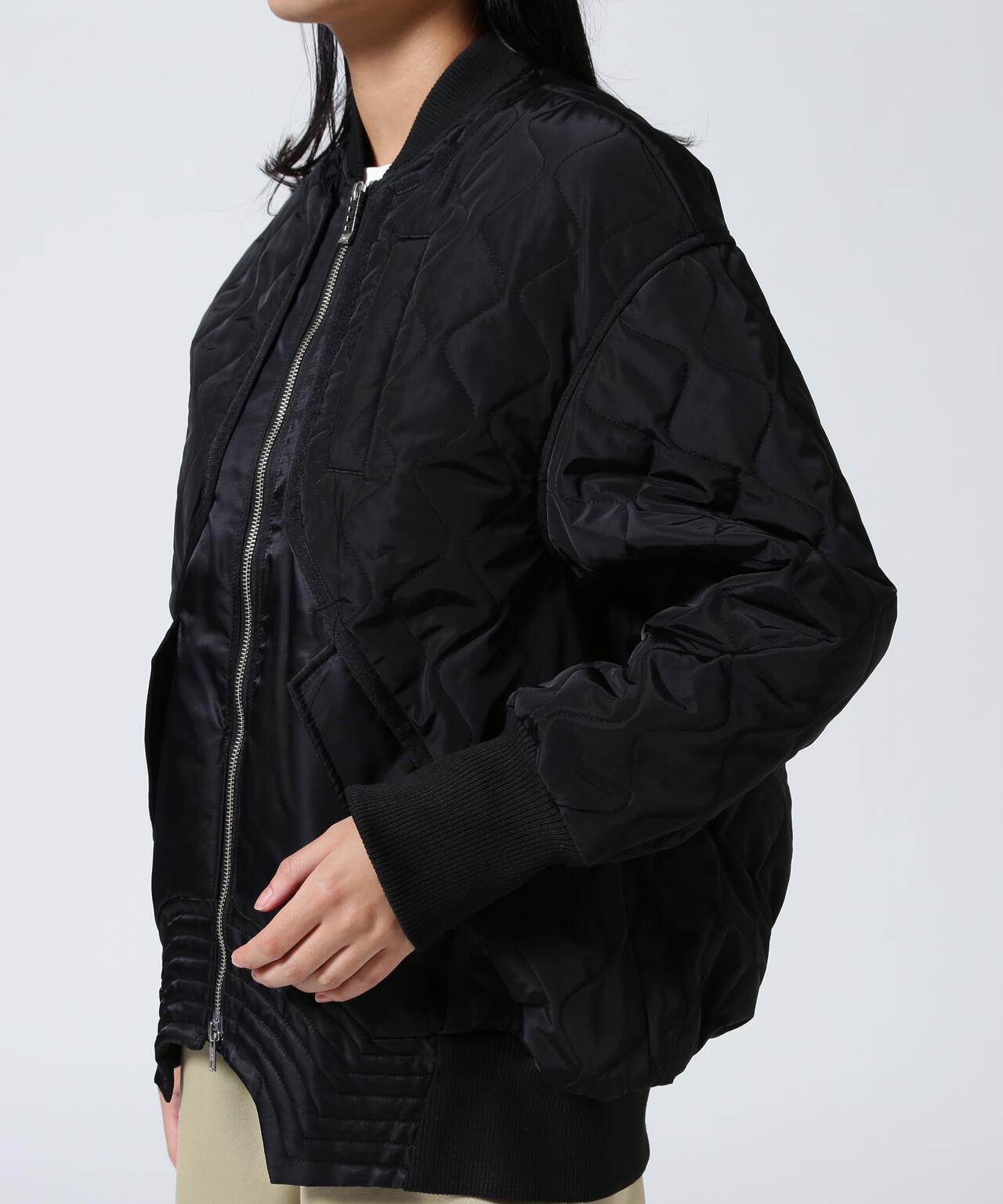 UN3D./アンスリード/QUILTING DOCKING MA-1/キルティングドッキングMA-1