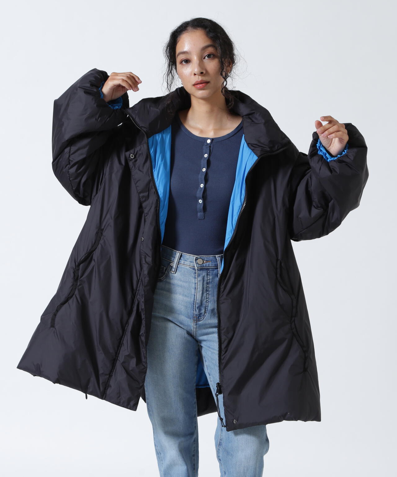 AULA AILA/アウラアイラ/REVERSIBLE MONSTER COAT/リバーシブルモンスターコート