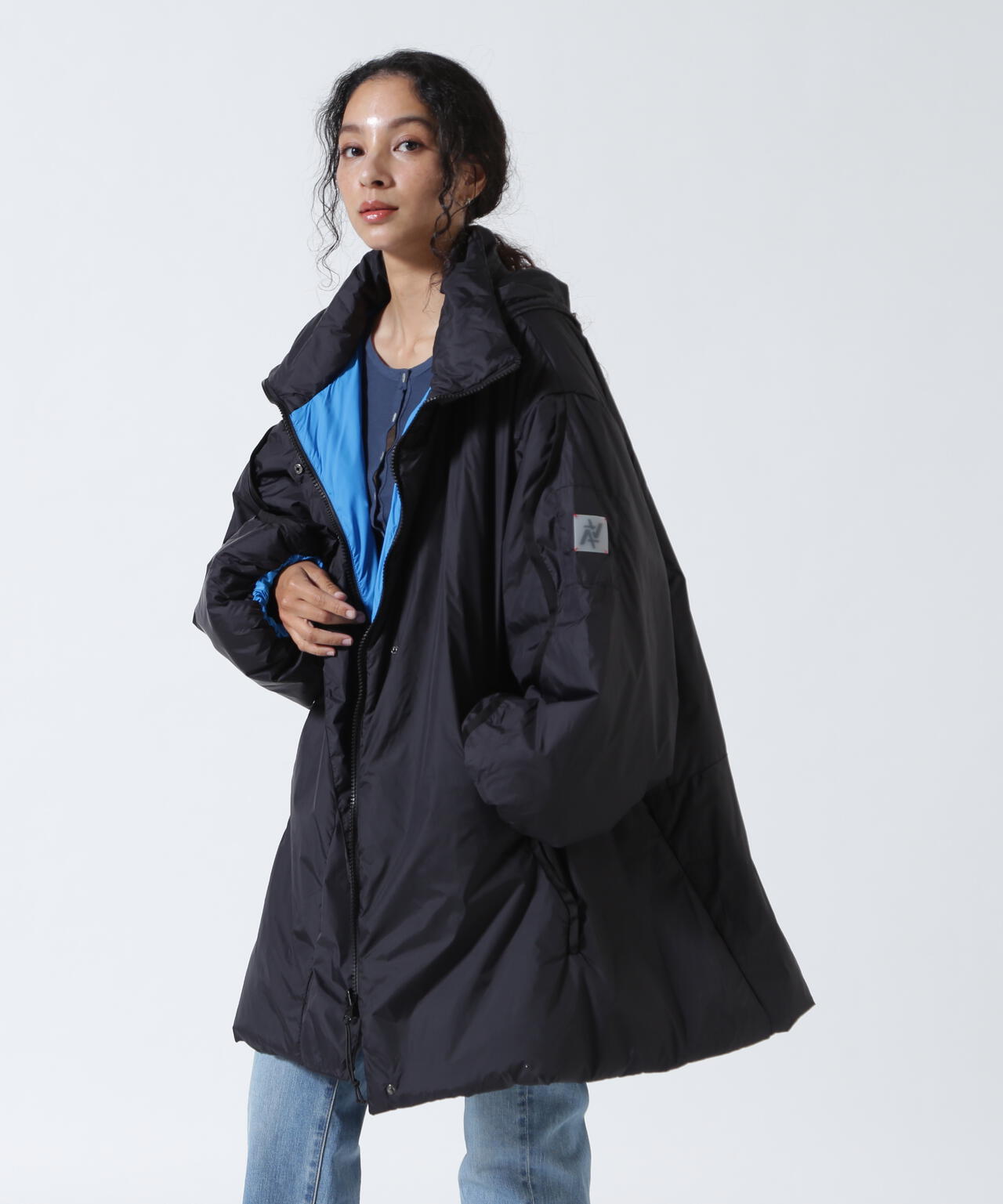 AULA AILA/アウラアイラ/REVERSIBLE MONSTER COAT/リバーシブル