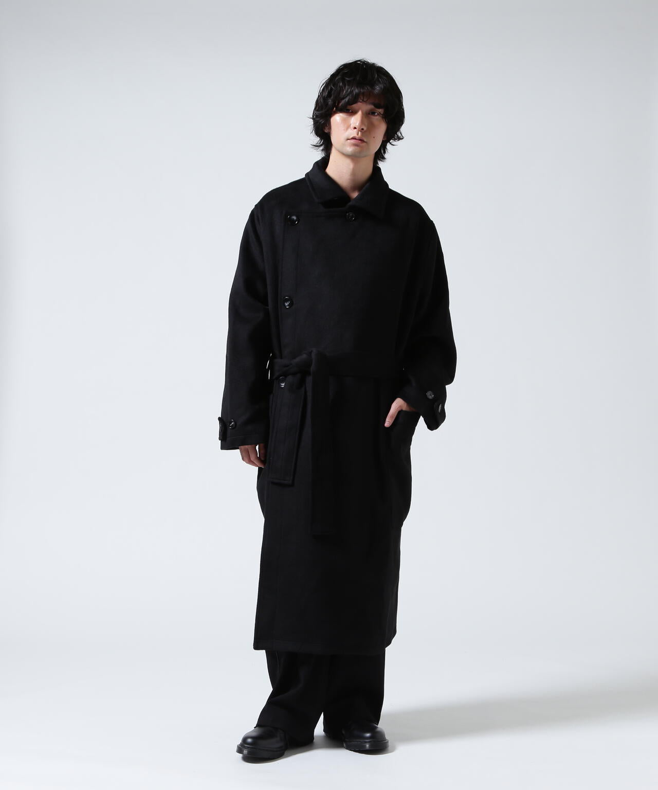 ロイヤルフラッシュ（ FLASH）/GEN_DAI／ゲンダイ／WOOL WRAP COAT GEN_DAI/ゲンダイ/WOOL WRAP COAT | ROYAL FLASH（ロイヤルフラッシュ