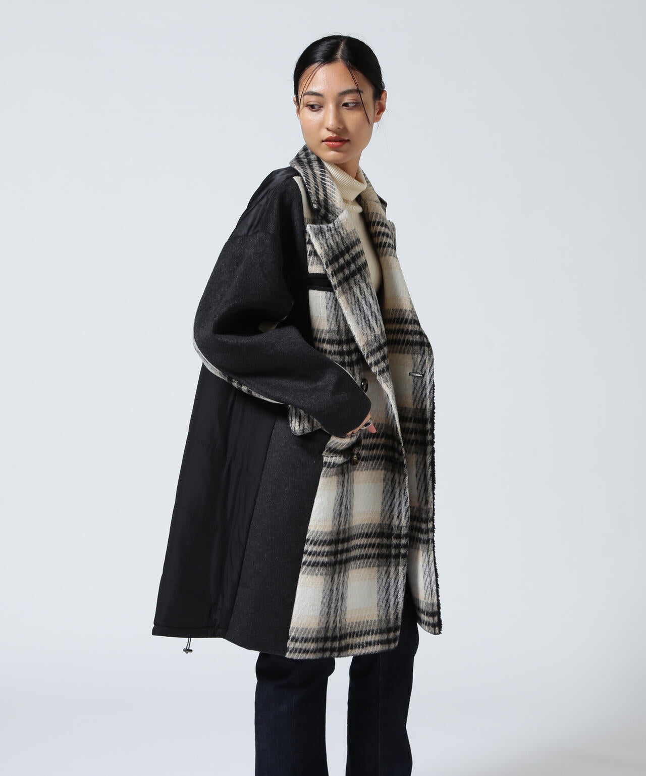 AULA AILA/アウラアイラ/別注テイラーハーフコート | ROYAL FLASH