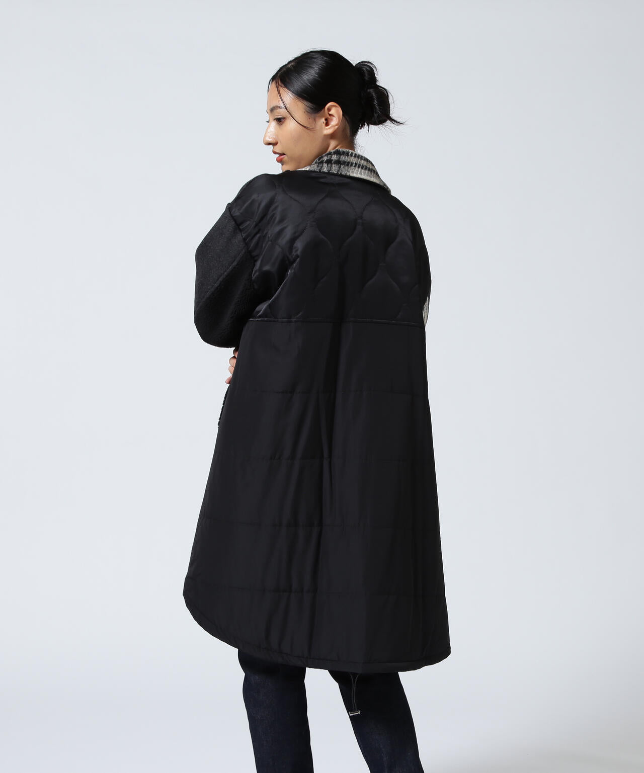 アウラアイラ　AULA AILA コート AULA AILA/アウラアイラ/REVERSIBLE MONSTER COAT/リバーシブル