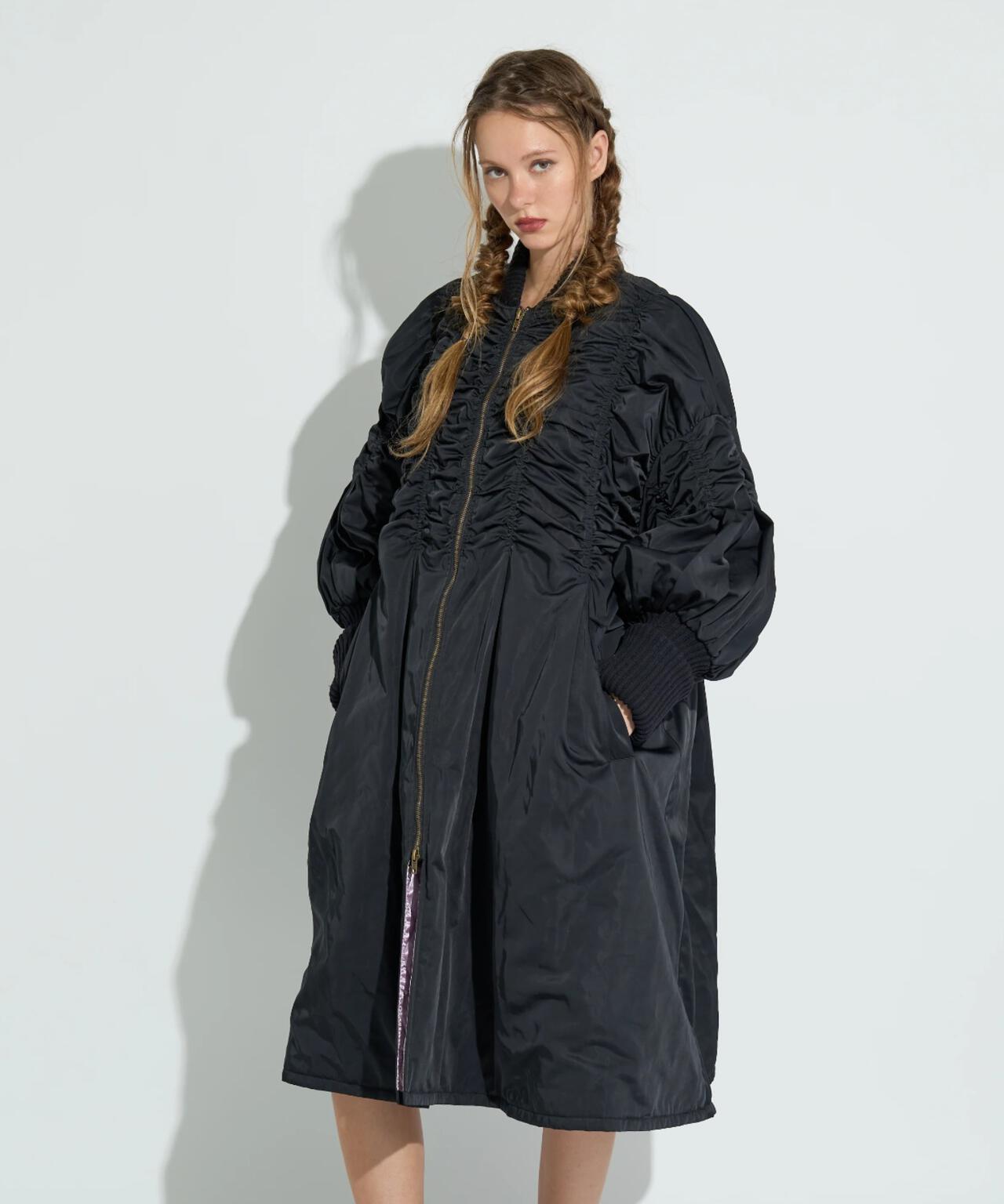 ANNA SUI NYC/アナ スイ エヌワイシー/ロングMA-1コート | ROYAL FLASH