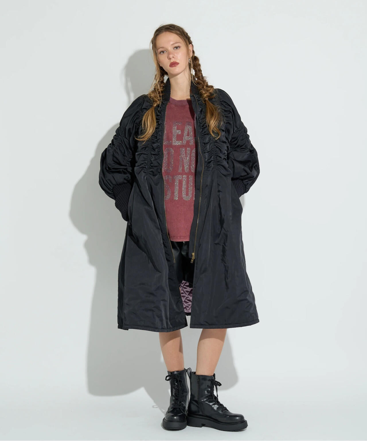 ANNA SUI NYC/アナ スイ エヌワイシー/ロングMA-1コート