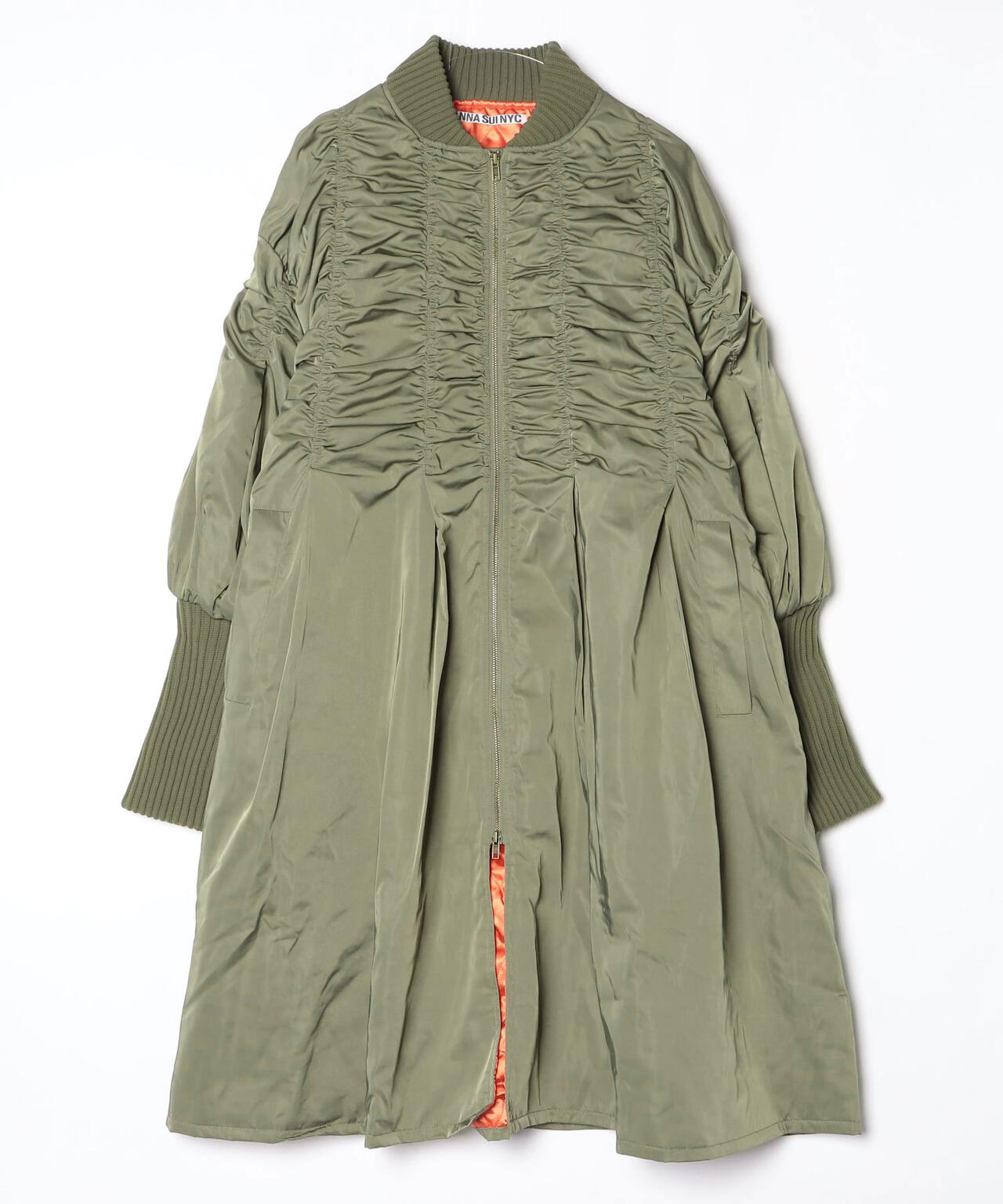 ANNA SUI NYC/アナ スイ エヌワイシー/ロングMA-1コート | ROYAL FLASH