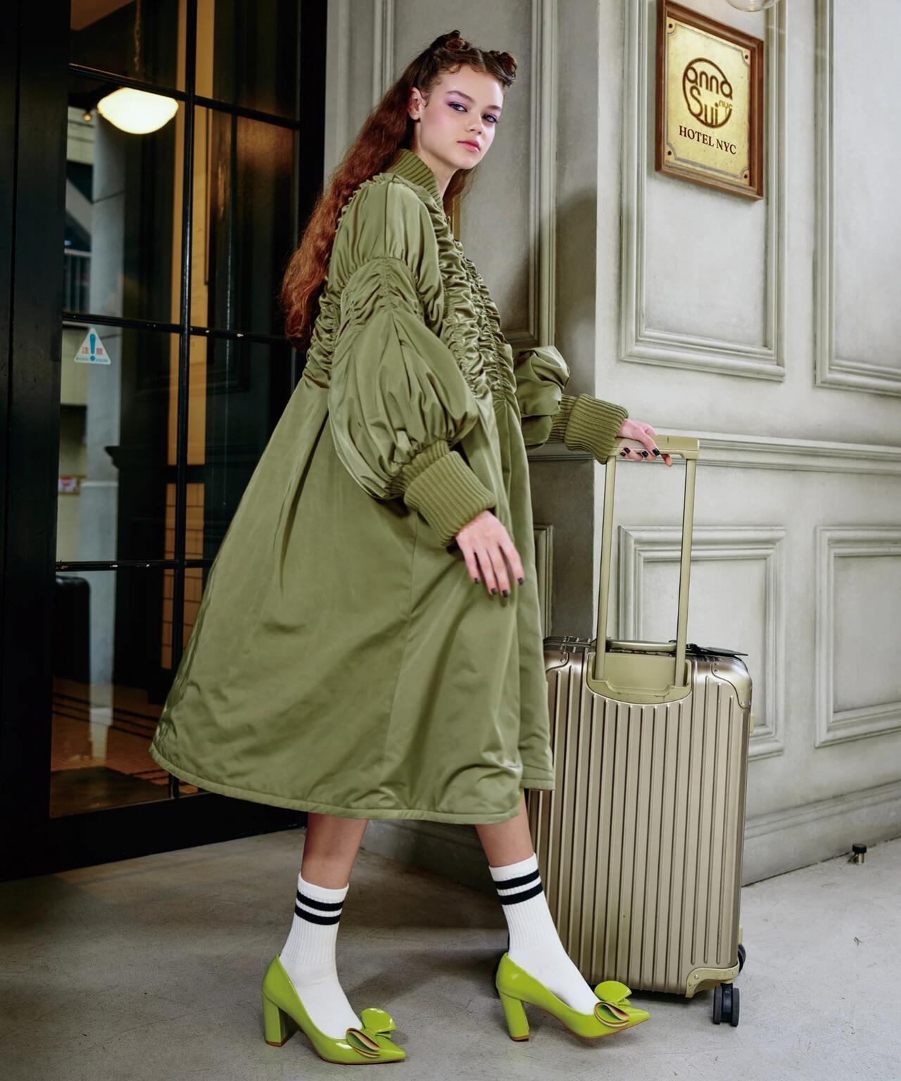 ANNA SUI NYC/アナ スイ エヌワイシー/ロングMA-1コート | ROYAL FLASH