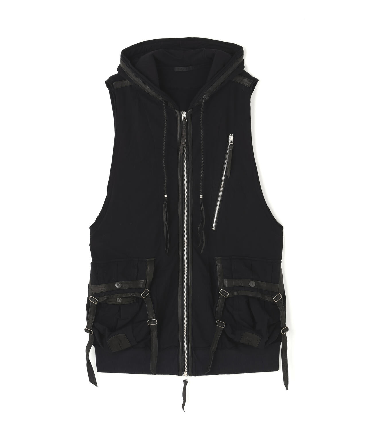 KMRii/ケムリ/Black Raven Vest 05