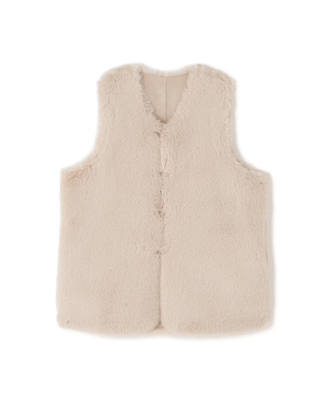 Risley/リズレー/ラビットファー風ベスト | ROYAL FLASH（ロイヤル