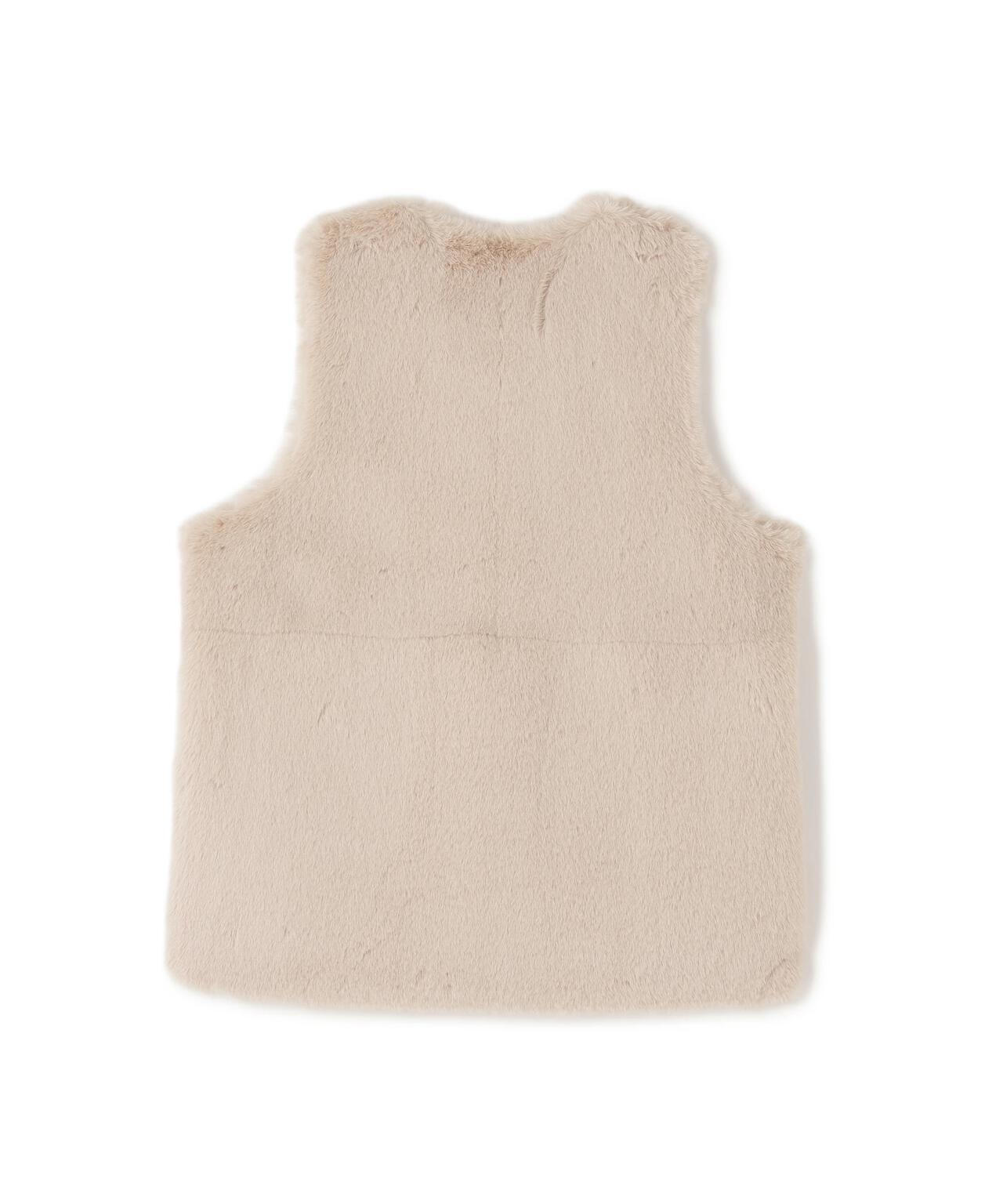 Risley/リズレー/ラビットファー風ベスト | ROYAL FLASH（ロイヤル