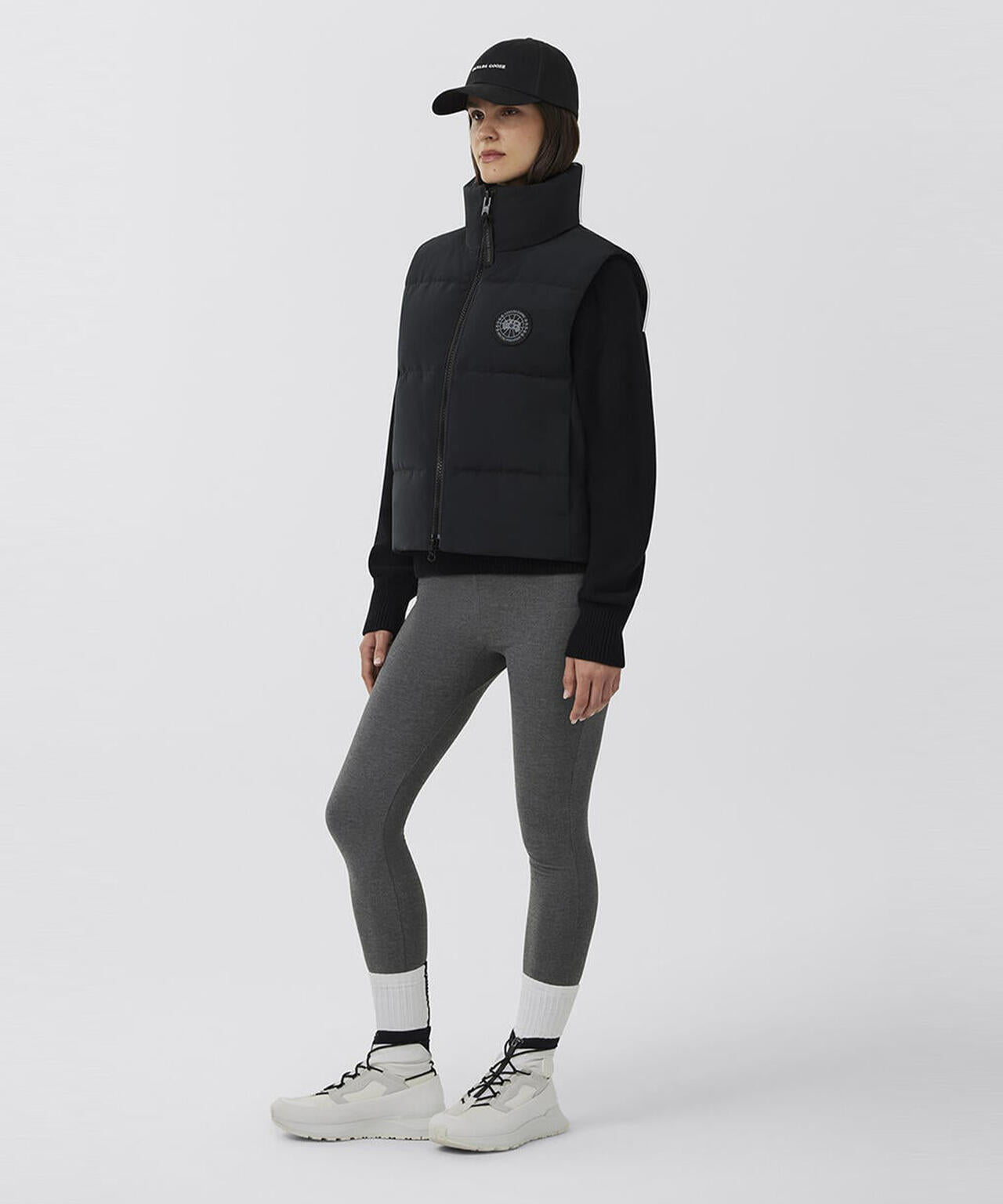 CANADA GOOSE/カナダグース/Cropped Vest Black Label