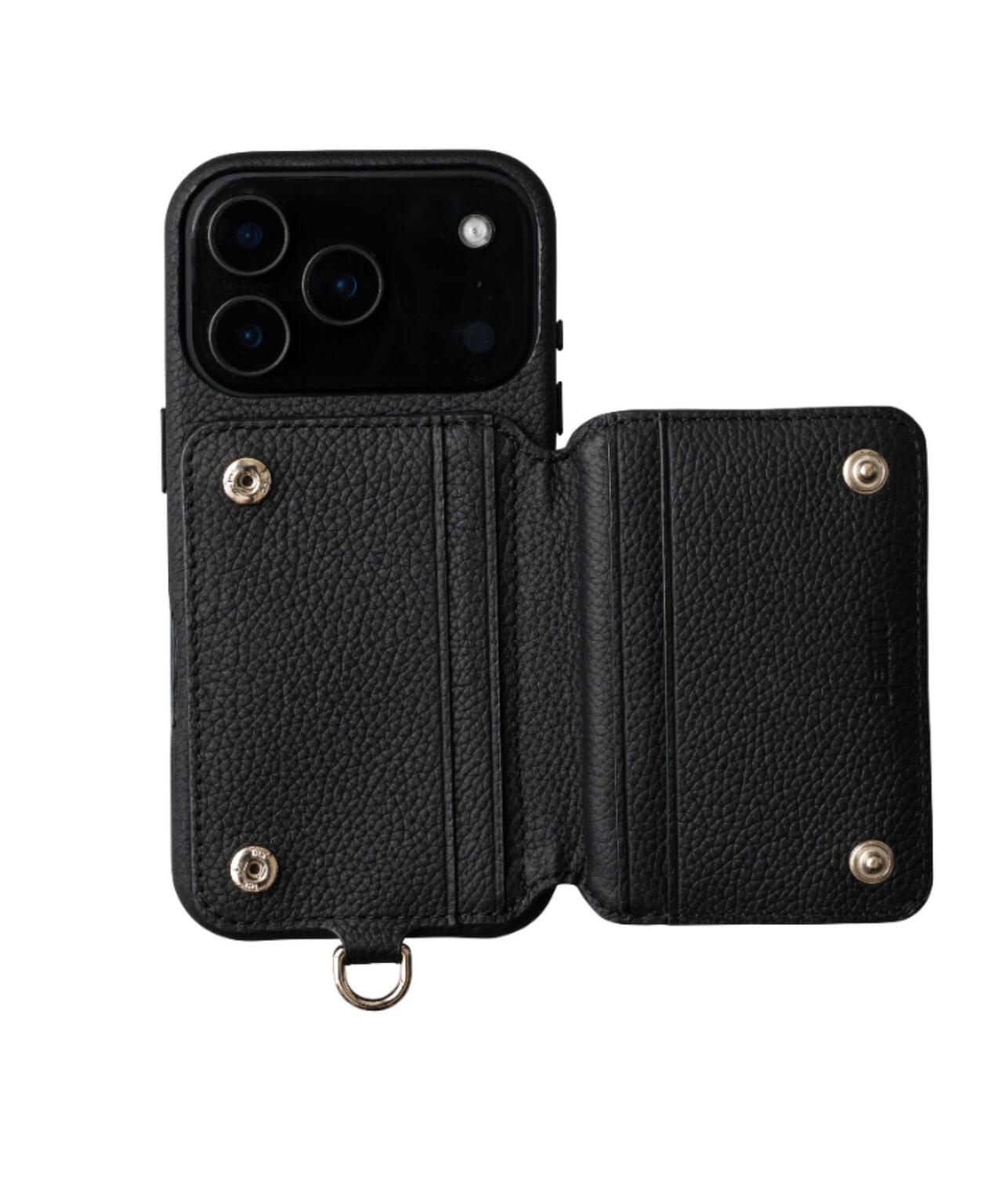 デミュウ　iPhone17Pro ケース DEMIU/デミュウ/BALLON_BLACK_ iPhone17/17Pro | ROYAL FLASH