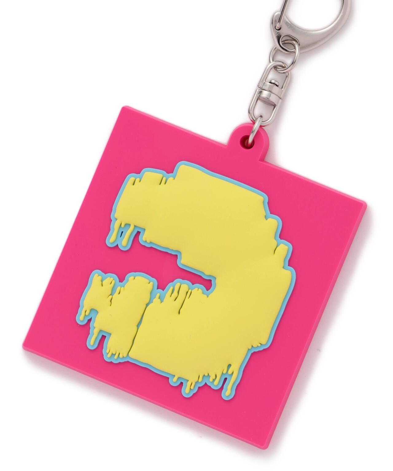 guernika×パックマン/PAC-MAN RUBBER KEYCHAIN