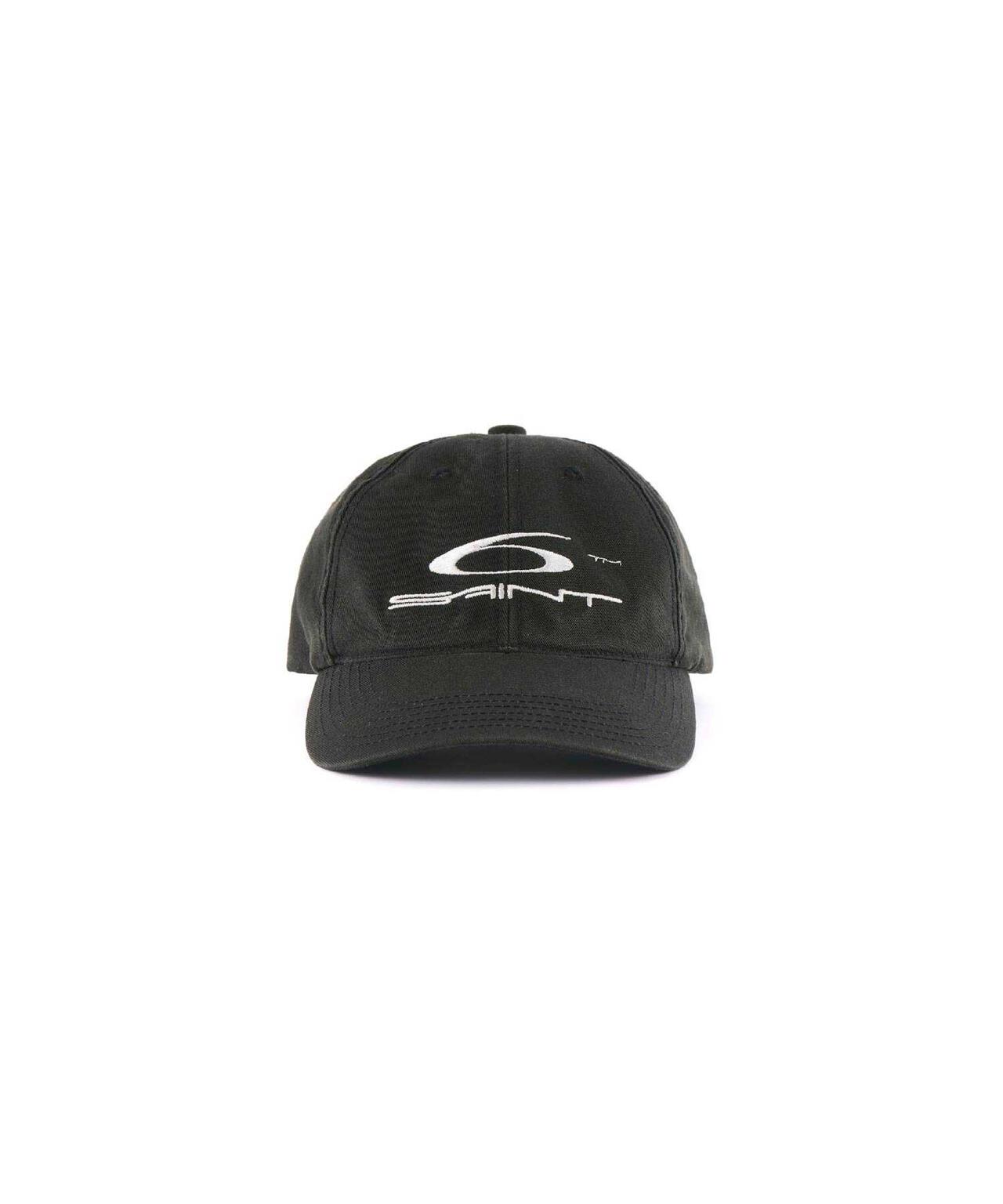 SAINT MICHAEL(セントマイケル) 6PANEL CAP BLACK SAINT MICHAEL/6PANEL CAP/SAINT/BLACK
