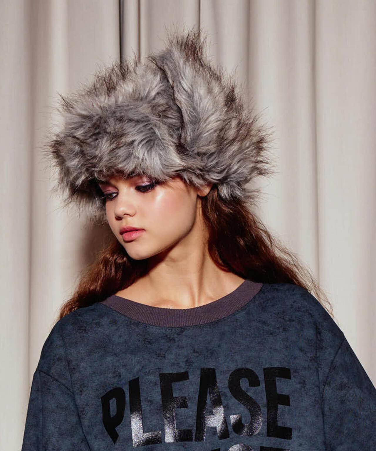 ANNA SUI NYC/アナ スイ エヌワイシー/ファーフライトキャップ