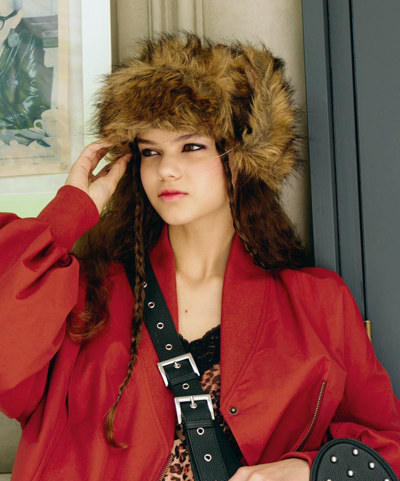 ANNA SUI NYC/アナ スイ エヌワイシー/ファーフライトキャップ