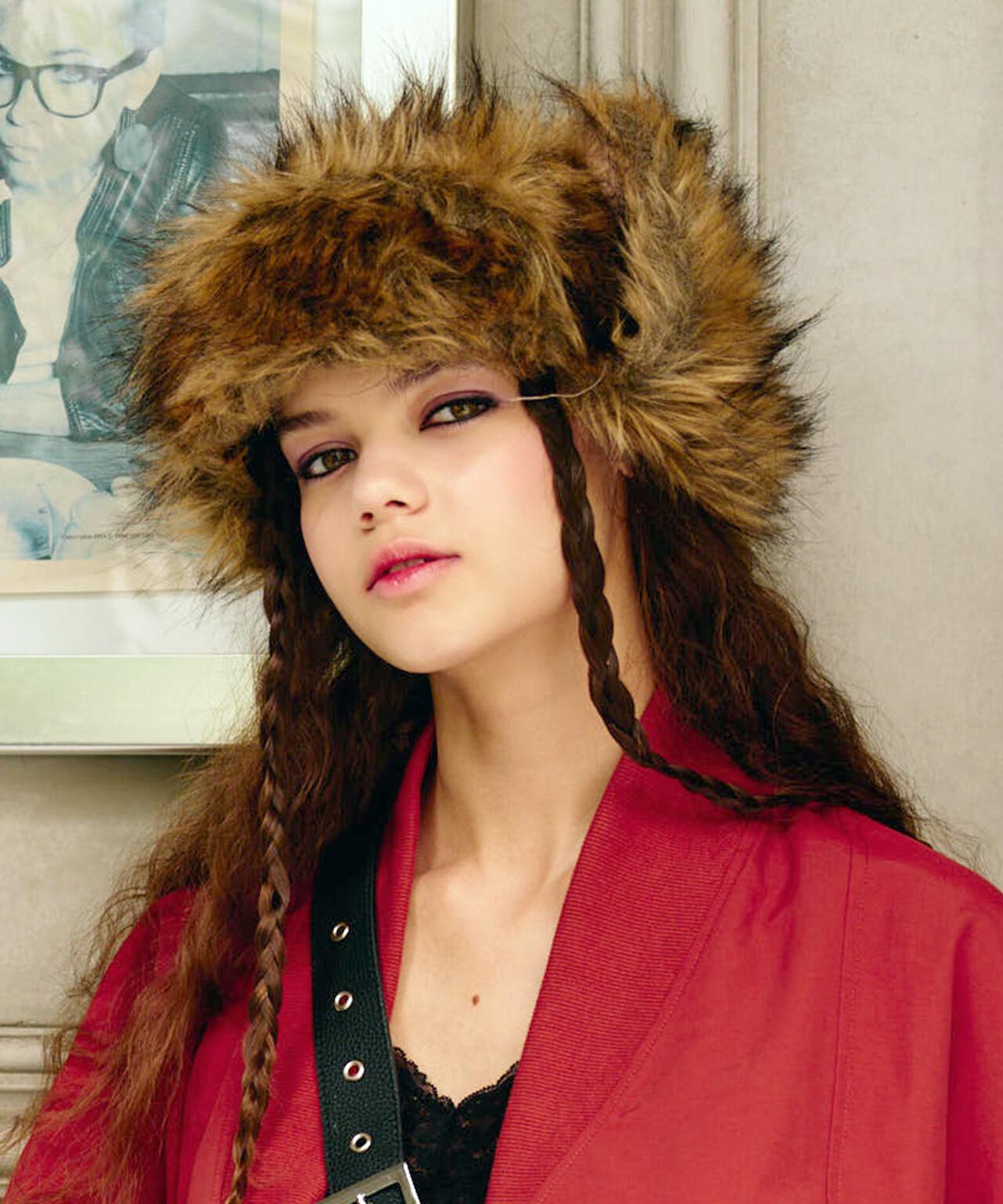 ANNA SUI NYC/アナ スイ エヌワイシー/ファーフライトキャップ