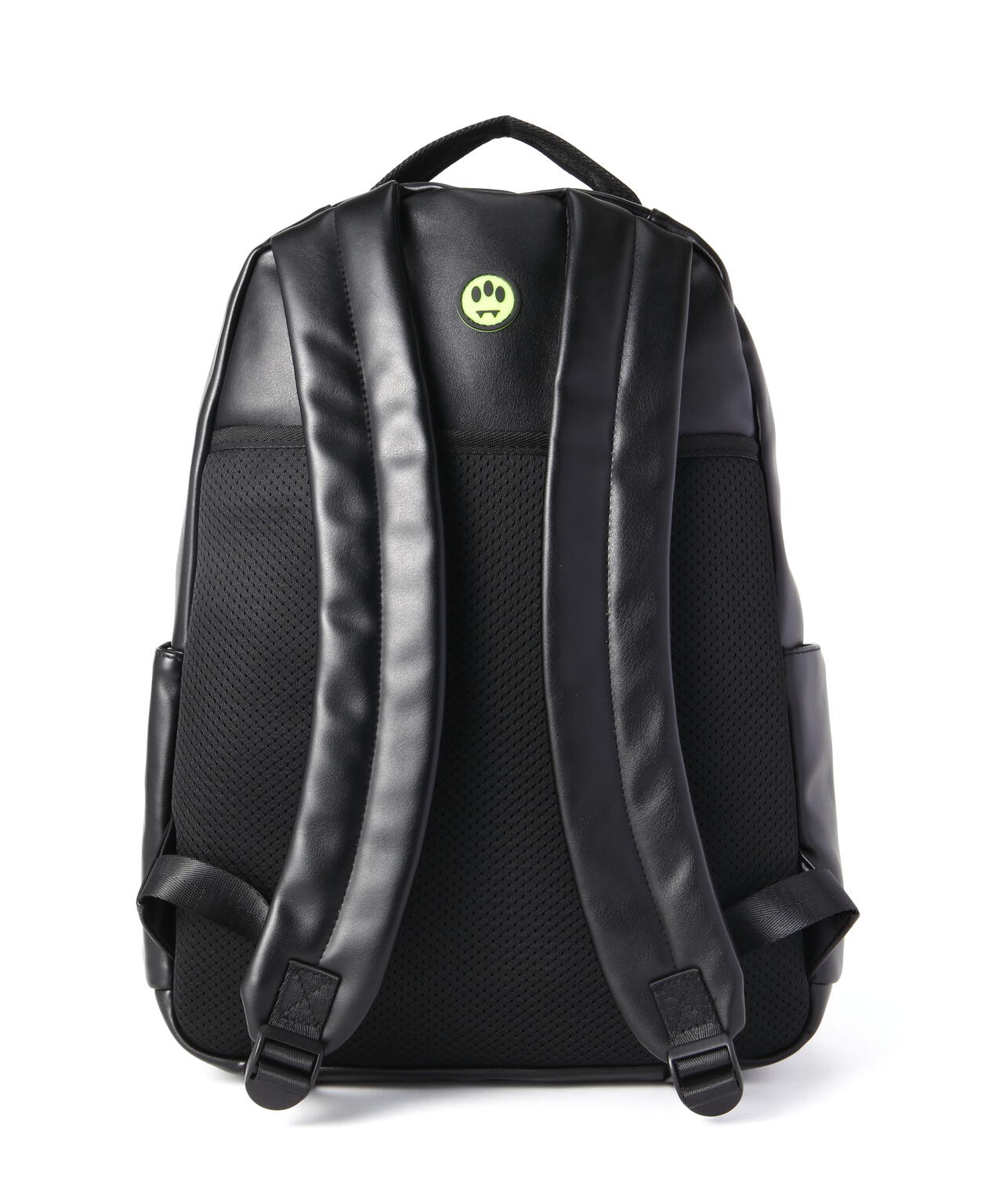 BARROW バックパック ブラック ネオンイエロー BAG - BARROW JAPAN